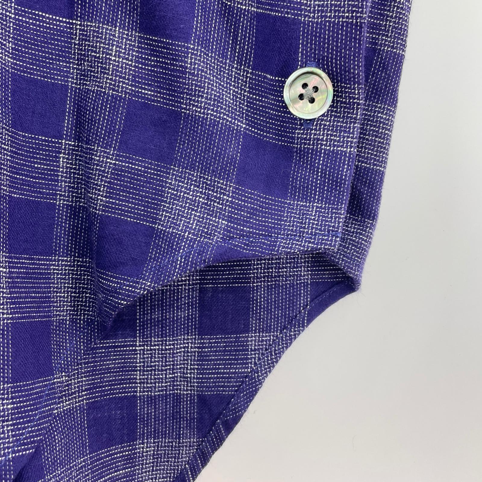 長袖シャツ MAISON SPECIAL ロングチェックシャツ 2