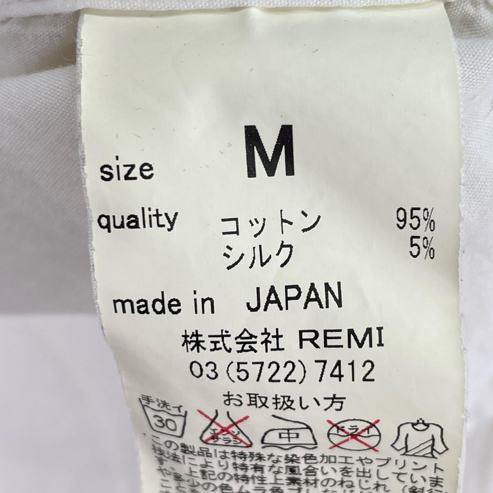長袖シャツ L/Sシャツ　白（M） M ホワイト