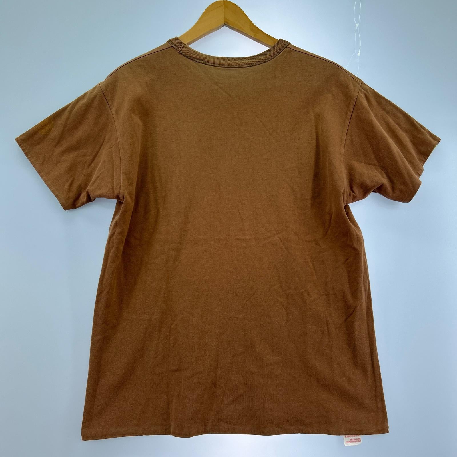 半袖Ｔシャツ ダブルフェイス　s/sカットソー　カモ　茶（M） M