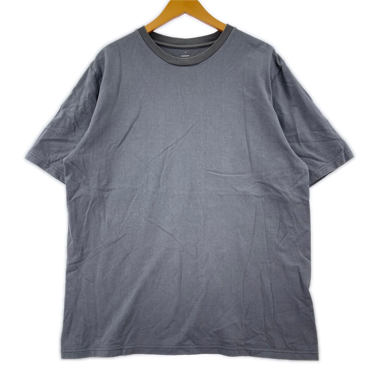 その他トップス graphpaper　Tシャツ　グレー SIZE 3 3 グレー