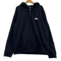 その他トップス STUSSY　ドラゴン　ジップパーカー　ブラック　XL ブラック