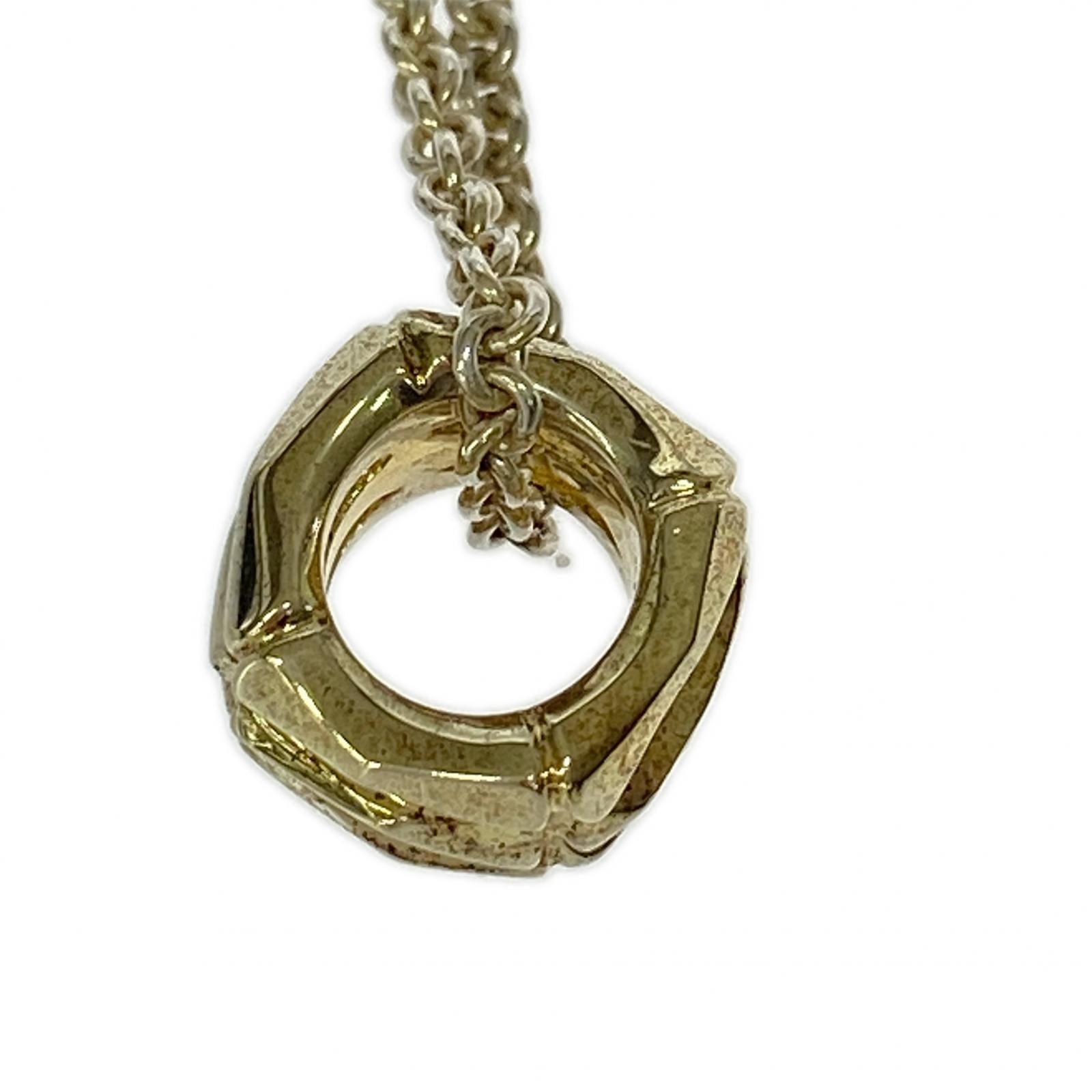 その他アクセサリー GARNI　クロッケリー バンブー トリプル ペンダント