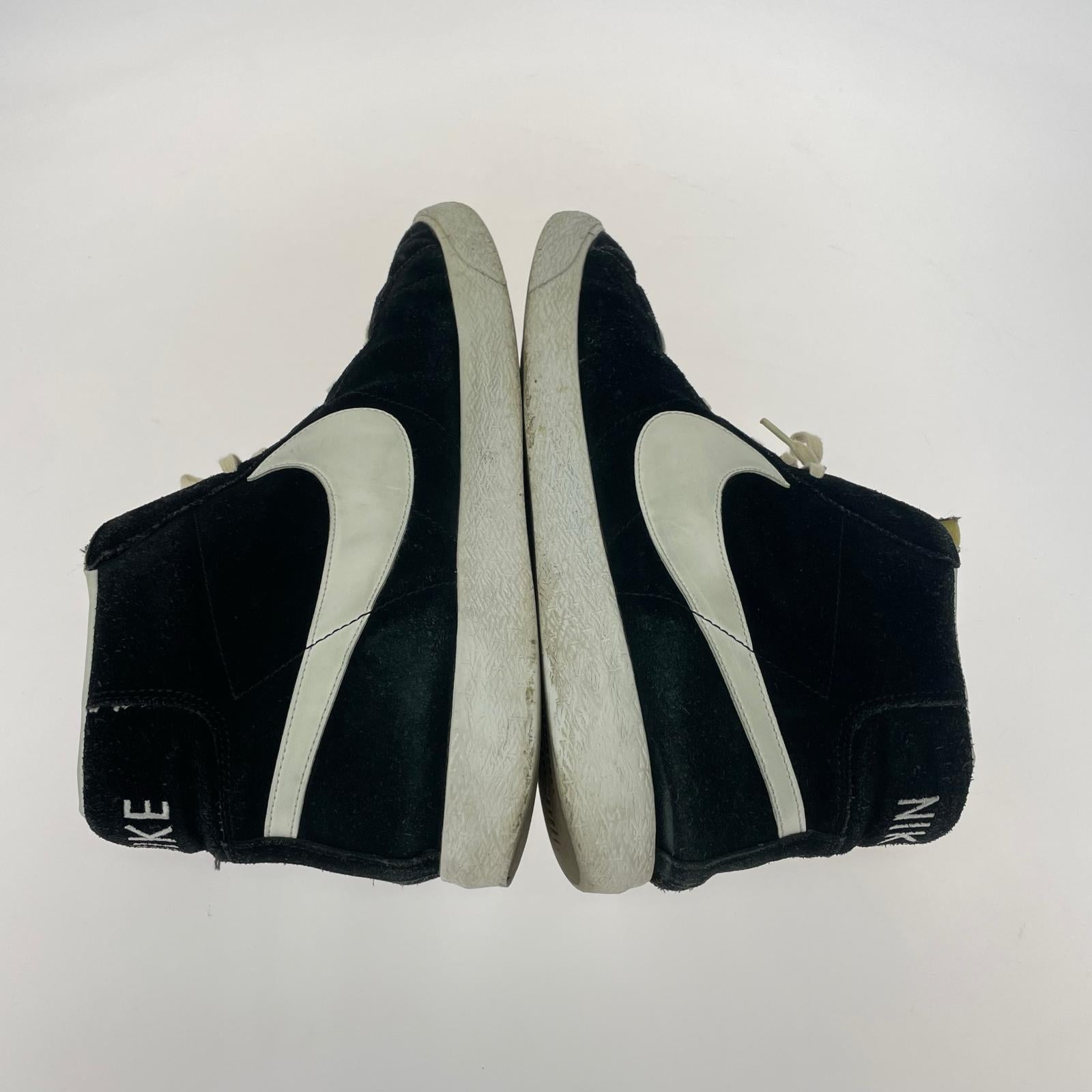 スニーカー BLAZER MID PRM 30cm 黒 30cm (US12 UK11 1/2 EU50) ブラック