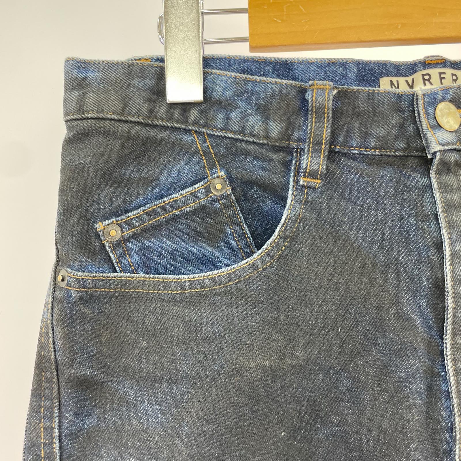 デニムパンツ NVRFRGT COATING 3D TWISTED LEG JEANS 2