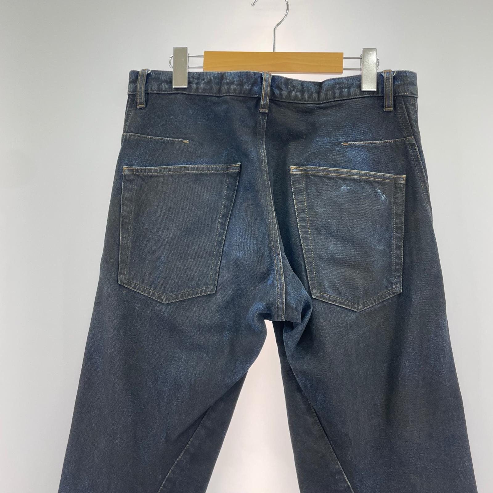 デニムパンツ NVRFRGT COATING 3D TWISTED LEG JEANS 2