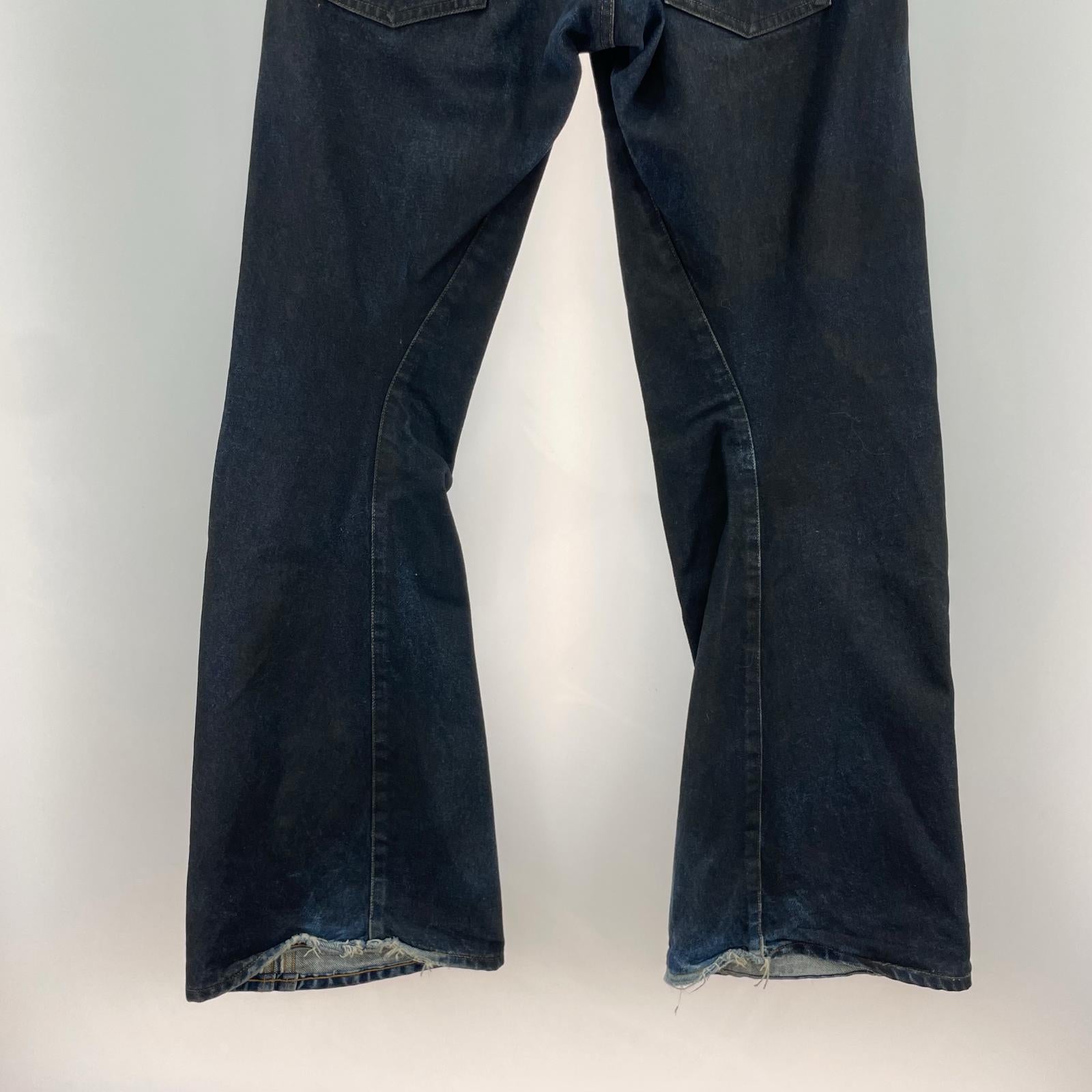デニムパンツ NVRFRGT COATING 3D TWISTED LEG JEANS 2