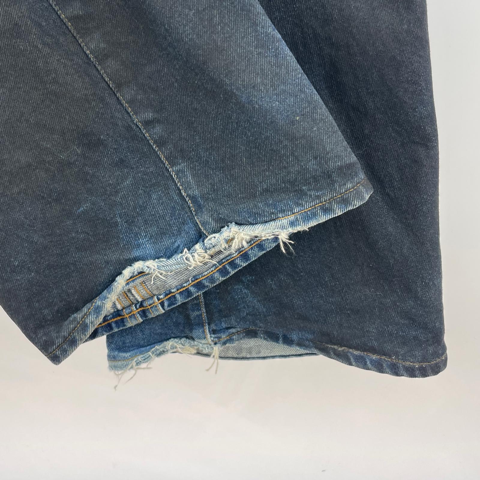 デニムパンツ NVRFRGT COATING 3D TWISTED LEG JEANS 2