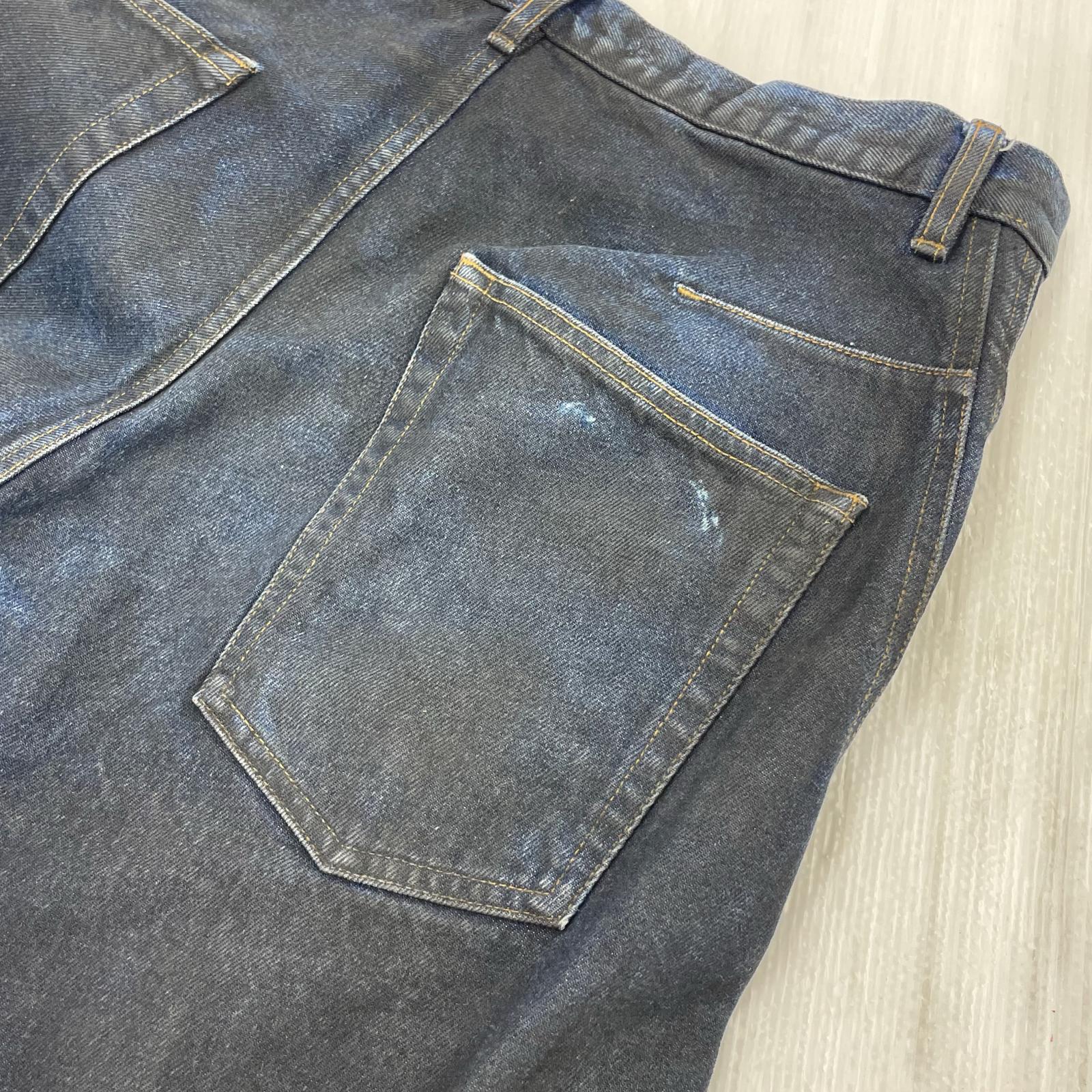 デニムパンツ NVRFRGT COATING 3D TWISTED LEG JEANS 2