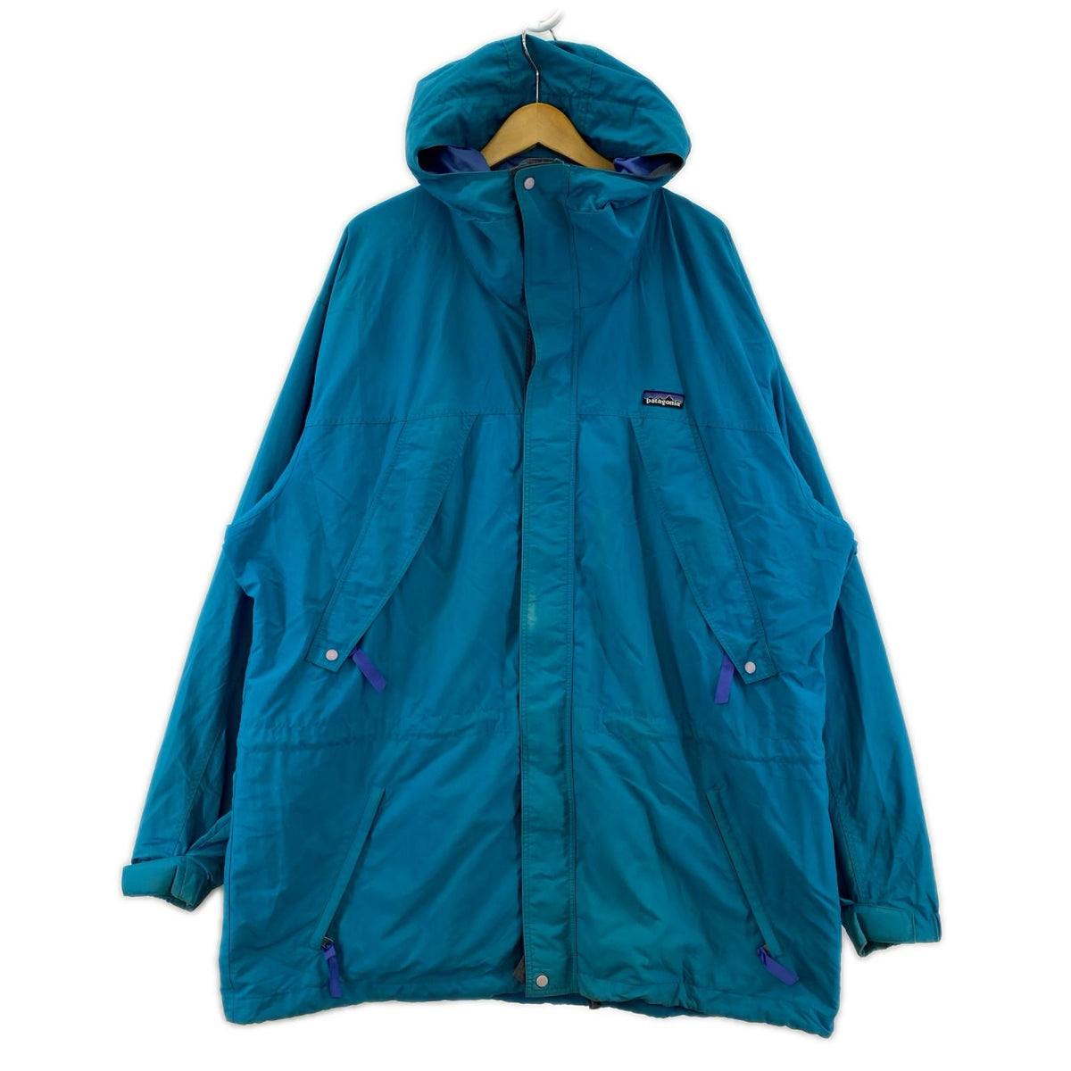 マウンテンパーカー patagonia ｽﾄｰﾑｼﾞｬｹｯﾄ 85030 青 (XL) ブルー