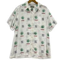 半袖シャツ WACKO MARIA high times HAWAIIAN SHIRT 総柄 (M) M ホワイト