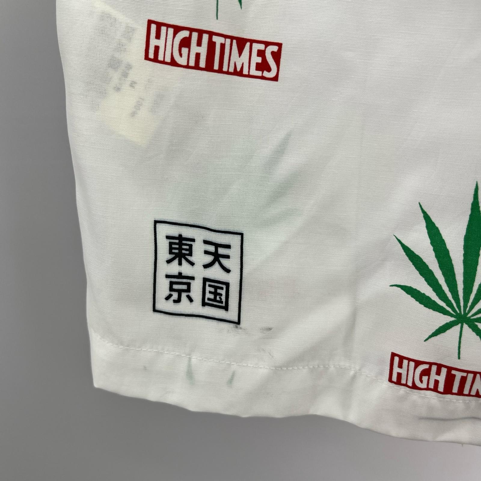 半袖シャツ WACKO MARIA high times HAWAIIAN SHIRT 総柄 (M) M ホワイト