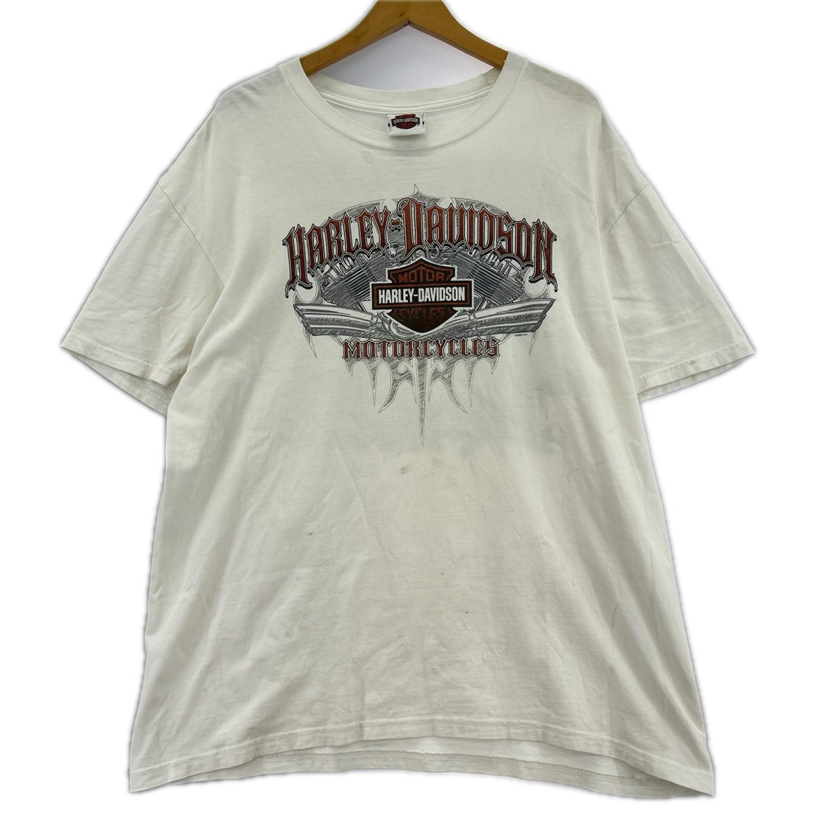 半袖Ｔシャツ 00s Graceland 両面ﾌﾟﾘﾝﾄ ホワイト