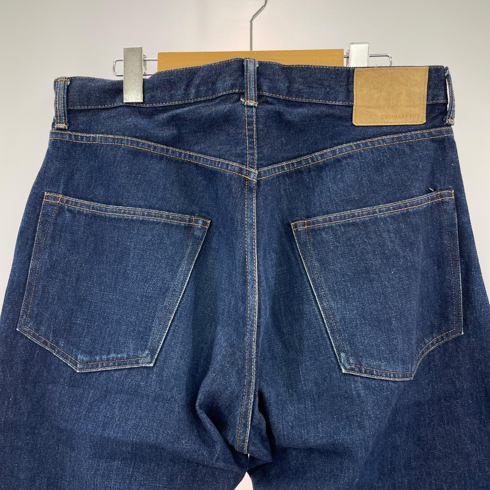 デニムパンツ セルビッチデニムパンツ 32 ネイビー