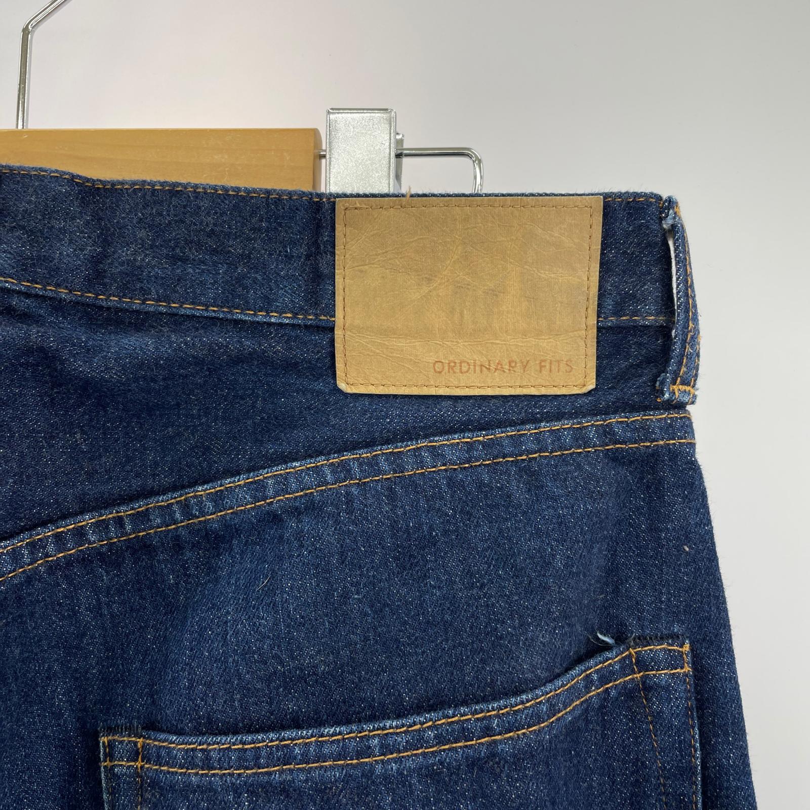 デニムパンツ セルビッチデニムパンツ 32 ネイビー