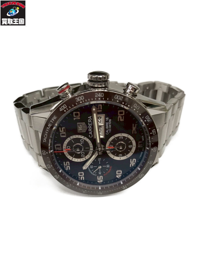 TAG Heuer/カレラクロノグラフデイデイト/OH・仕上済(26.4) CV2A1S 腕時計