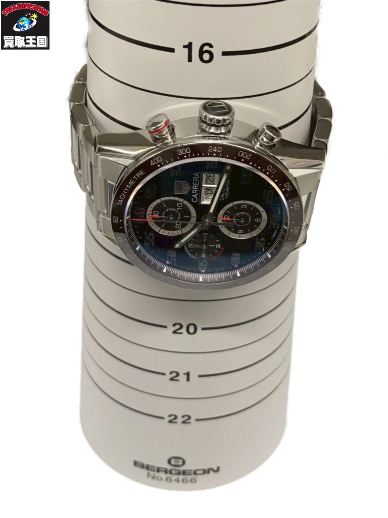 TAG Heuer/カレラクロノグラフデイデイト/OH・仕上済(26.4) CV2A1S 腕時計