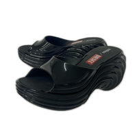 その他靴 MELISSA QUANTUM PLAT サンダル 24.0cm 黒 24cm (US6 UK5 1/2 EU38) ブラック