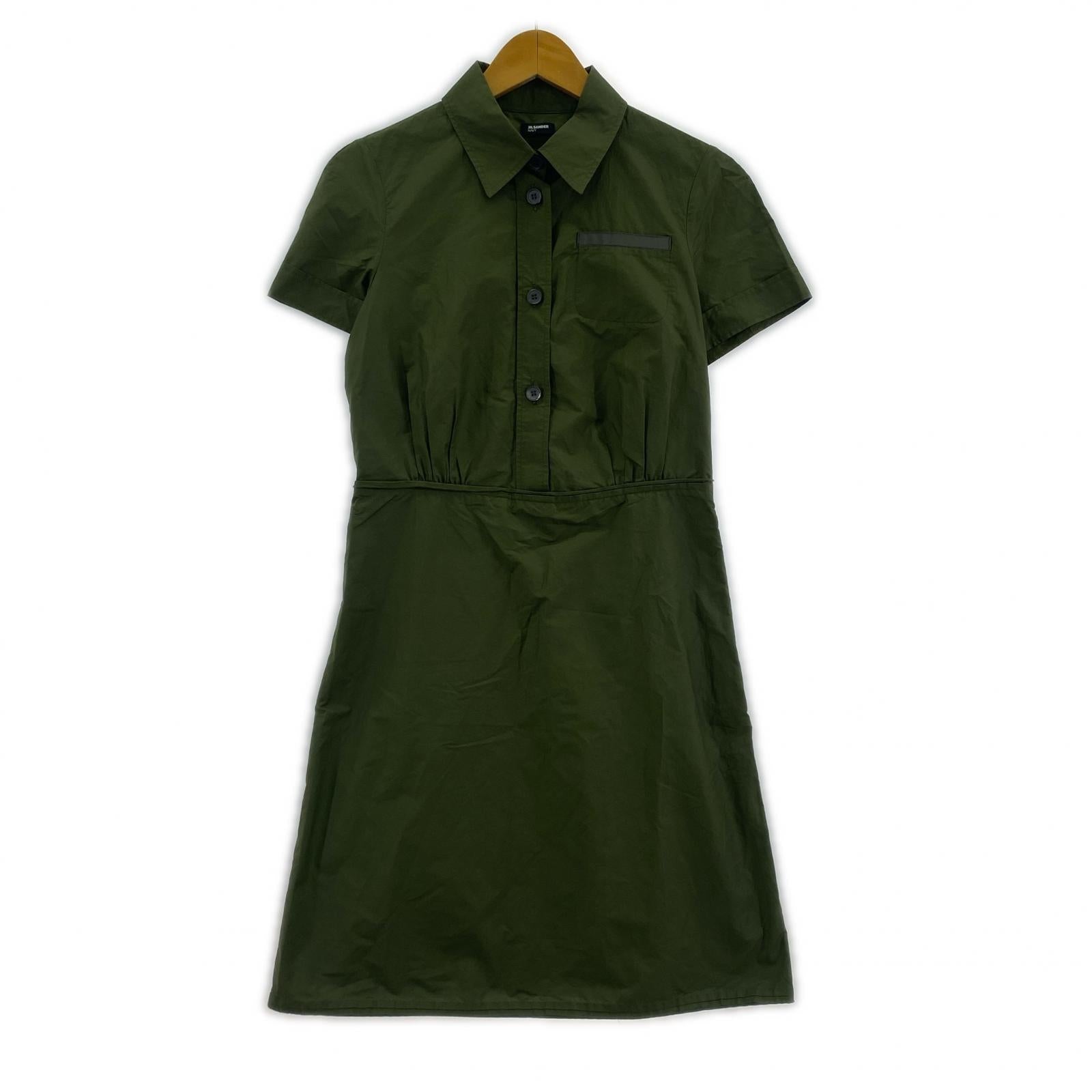 ワンピース JIL SANDER NAVY カーキ 34 カーキ
