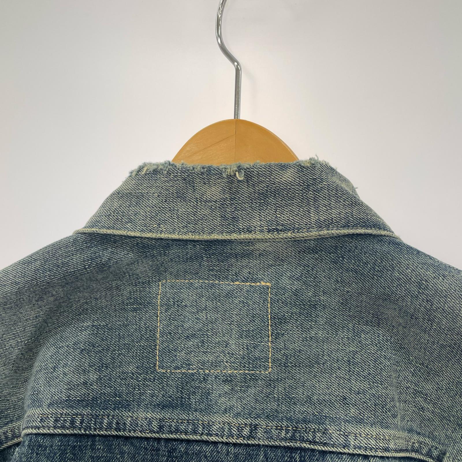 デニムジャケット RRL Type2 Denim Trucker Jacket Westview Wash XL ネイビー