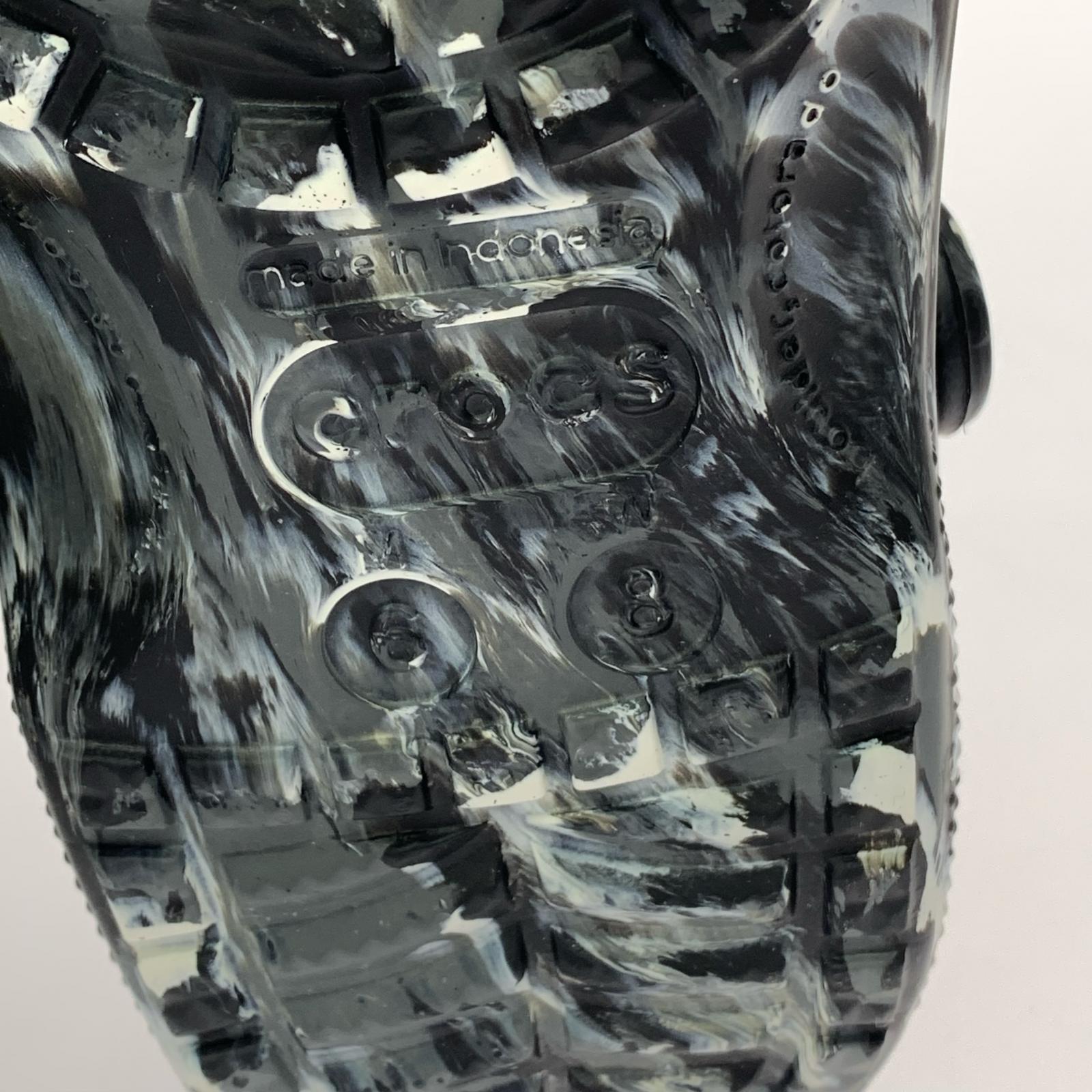 サンダル crocs BAYA MARBLED CLOG タグ付き