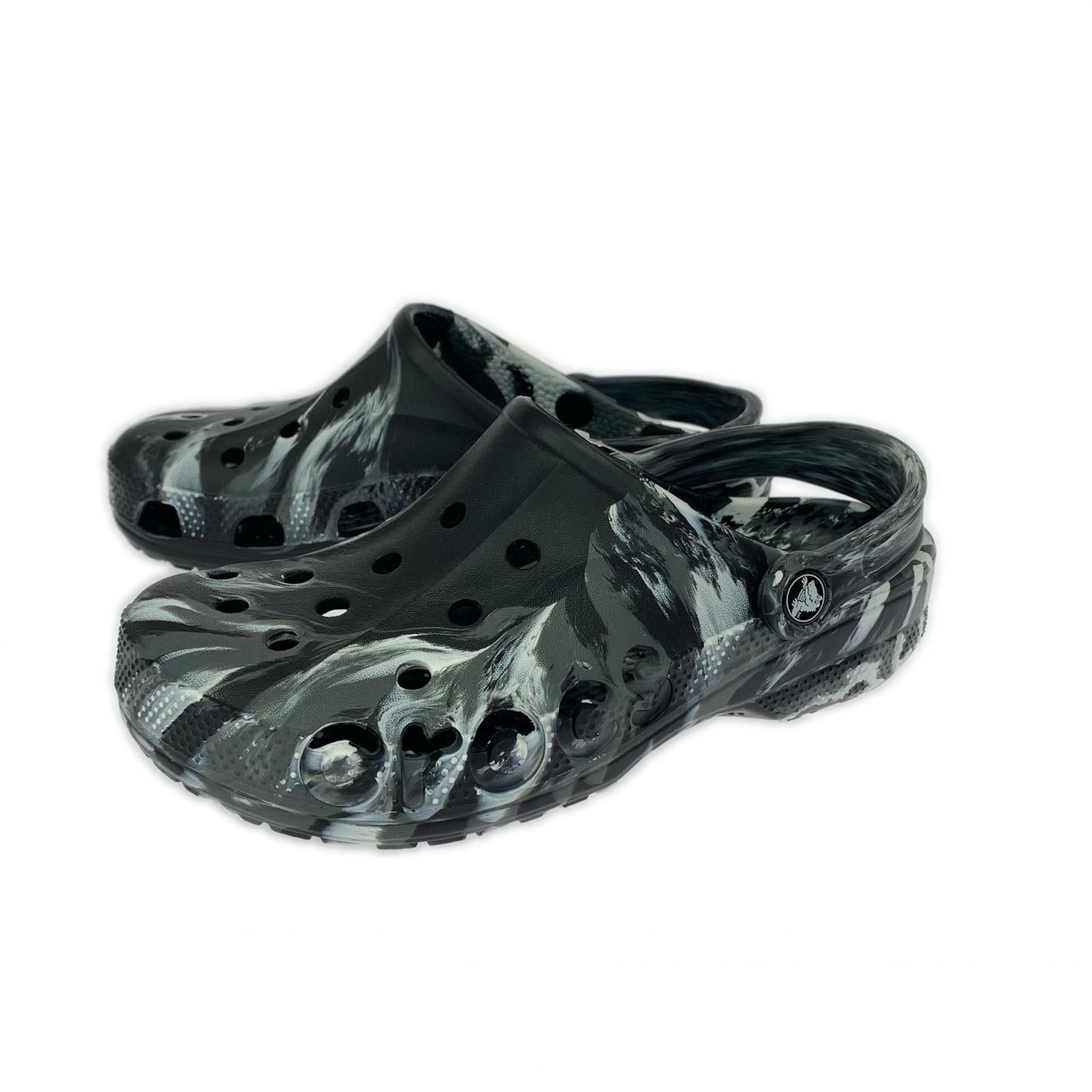 サンダル crocs BAYA MARBLED CLOG タグ付き