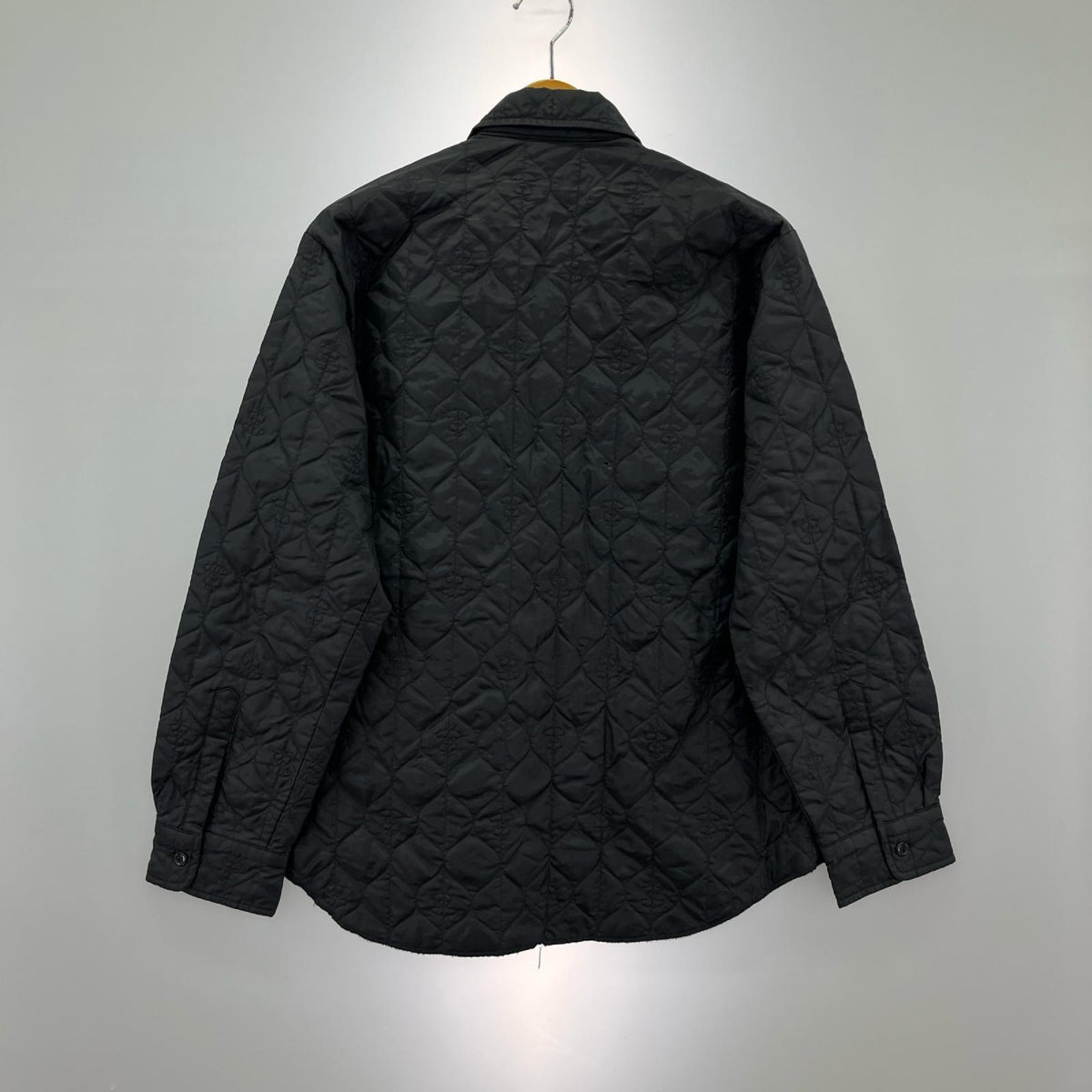 ジャケット 90s Monkey quilted shirt jacket S BLK S ブラック