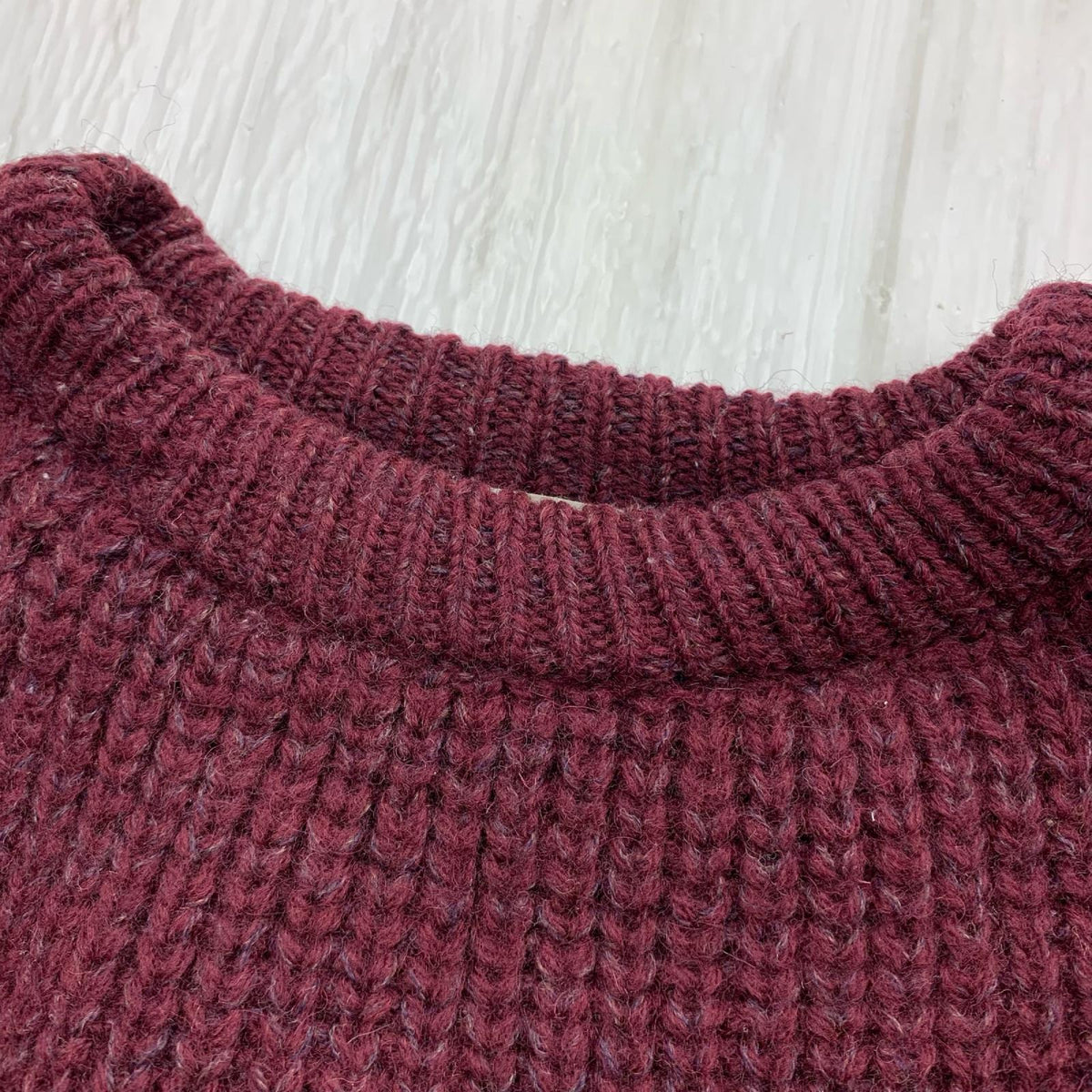 ニット 70s~80s 英国製 ｼﾞｬﾝﾊﾟｰﾆｯﾄ XL ｴﾝｼﾞ