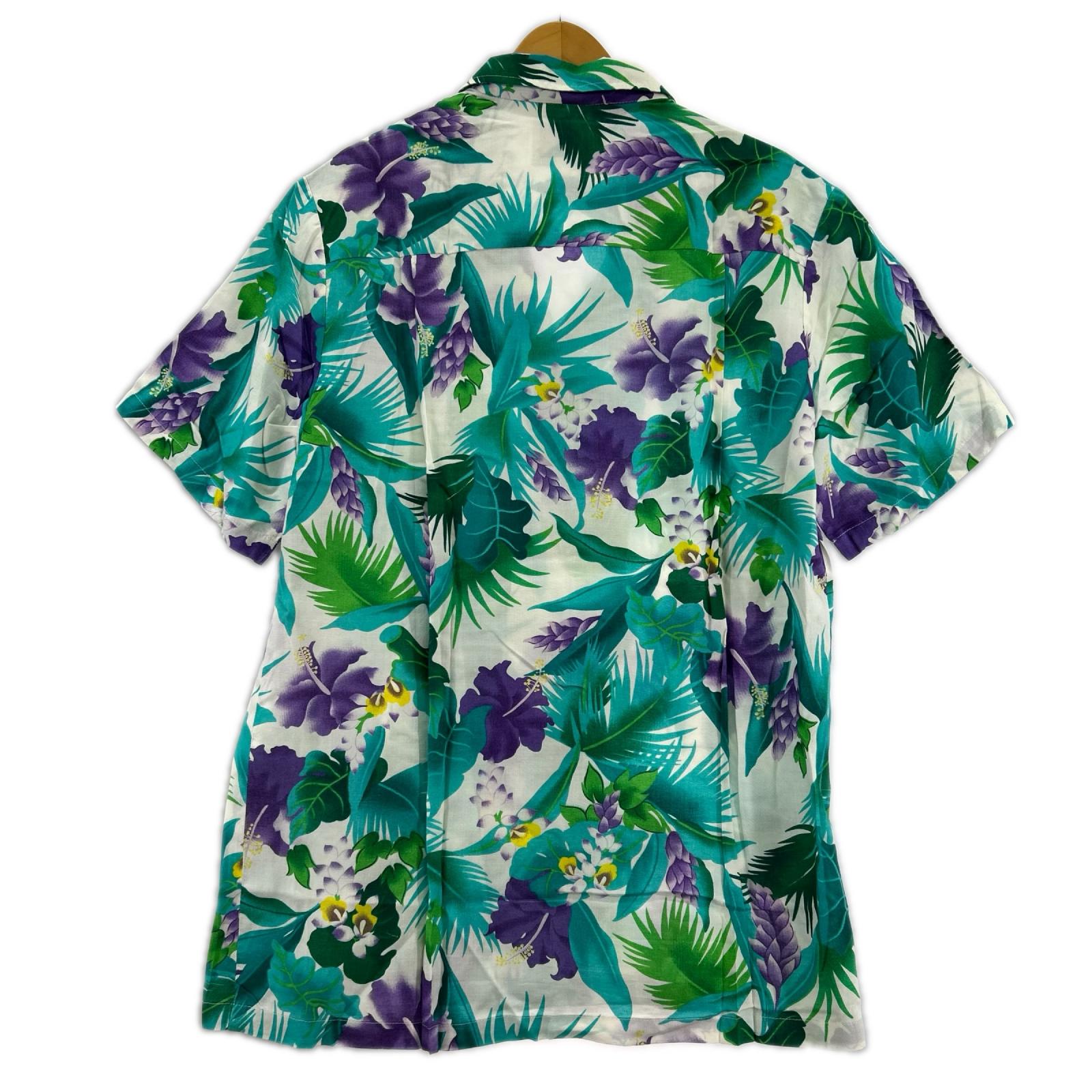 長袖シャツ Paradise found ｱﾛﾊ ﾊｲﾋﾞｽｶｽ L