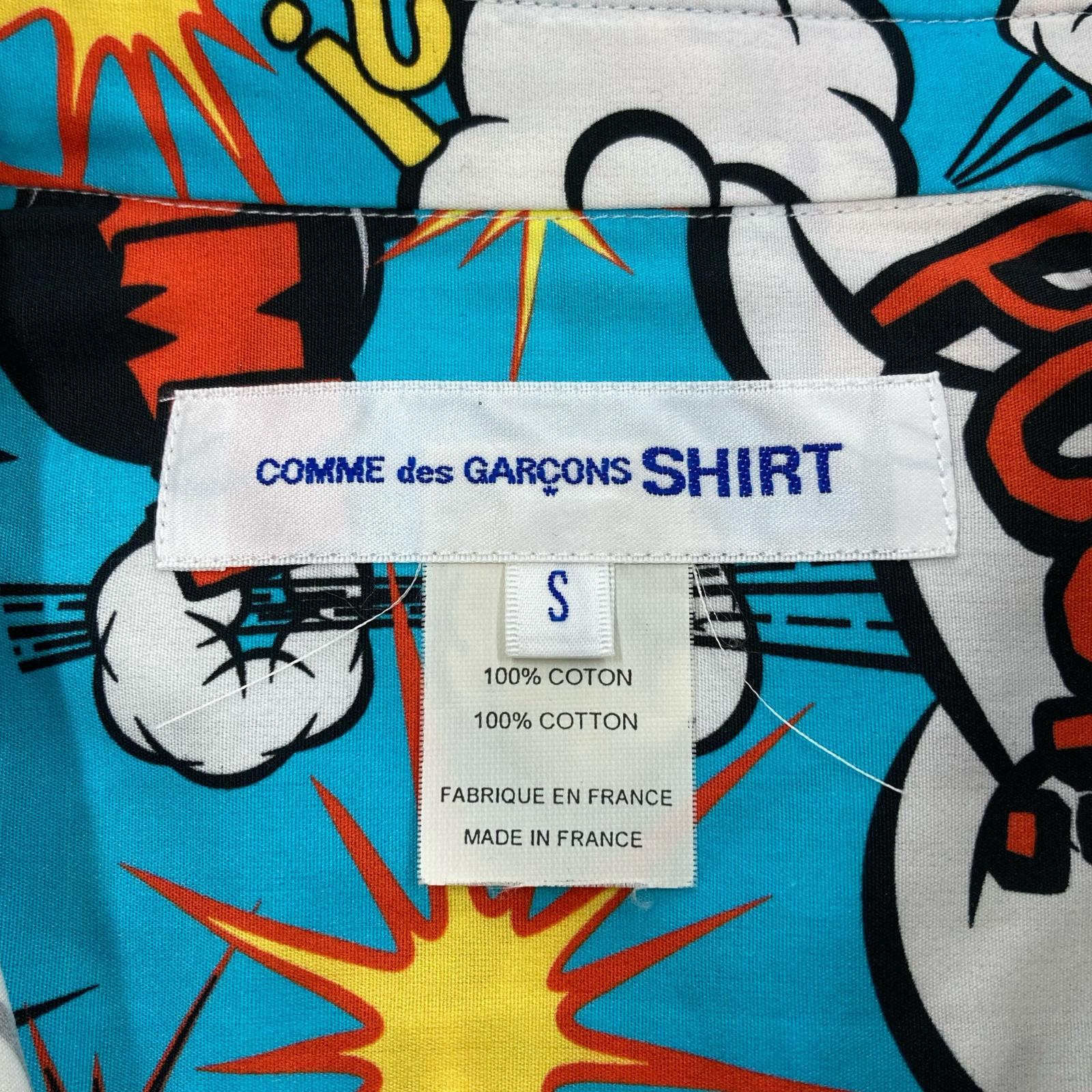 長袖シャツ SHIRT 19SS アメコミ コミック柄 シャツ S