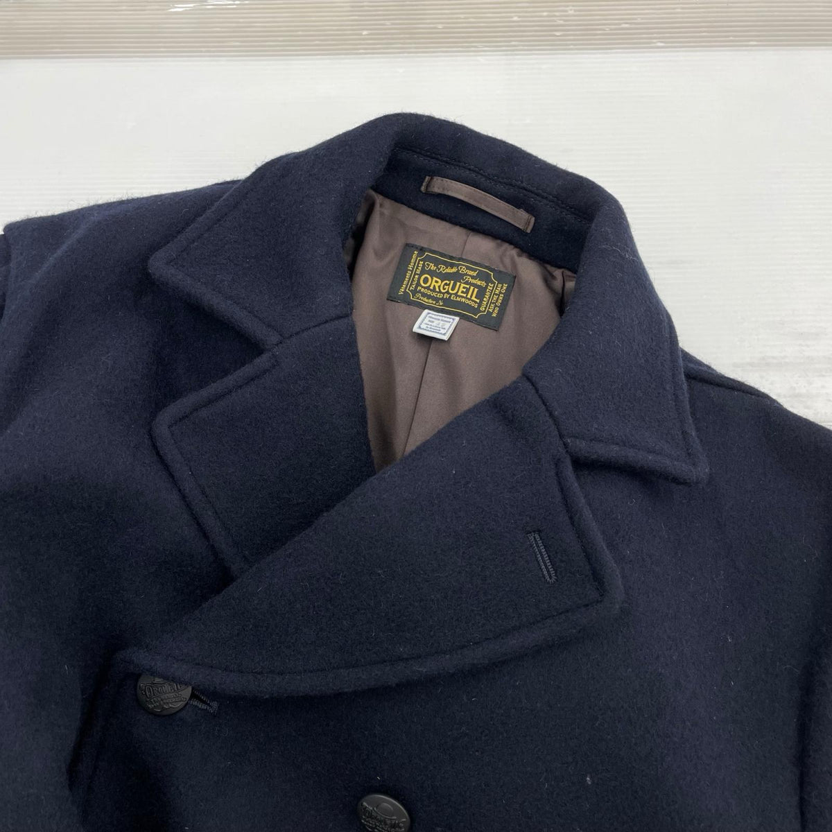 ジャケット ORGUEIL Ulster Jacket OR-4037 紺 (42)