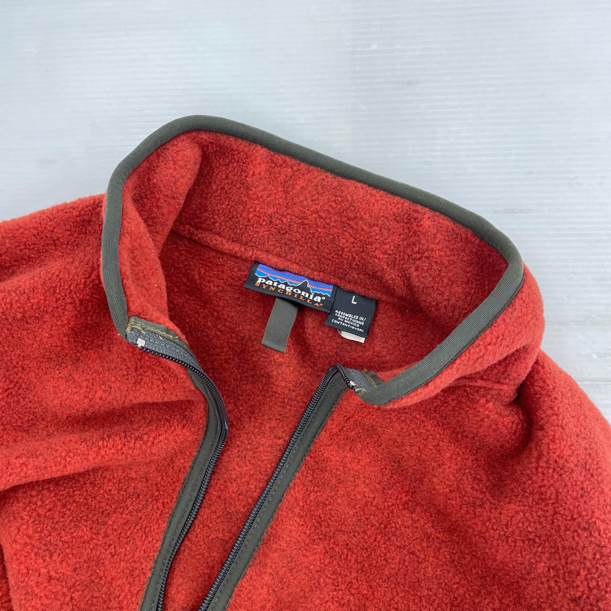 ジャケット patagonia SYNCHILLA Half-Zip Fleece Pullover Jacket 25735 ｱﾏﾈﾀｰﾚｯﾄﾞ(L) L