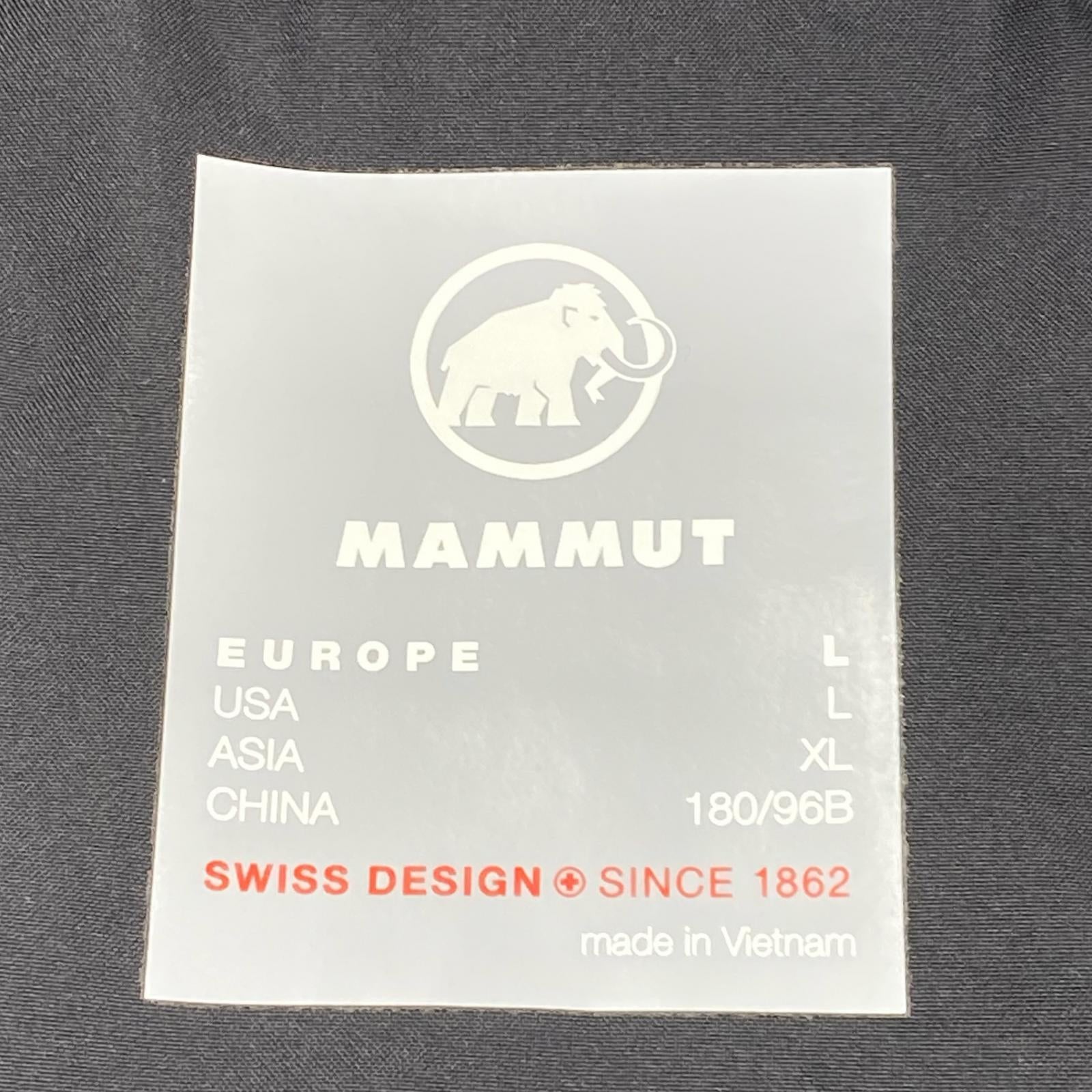 マウンテンパーカー MAMMUT オベリスク ゴアテックス ハードシェル コート ブラック