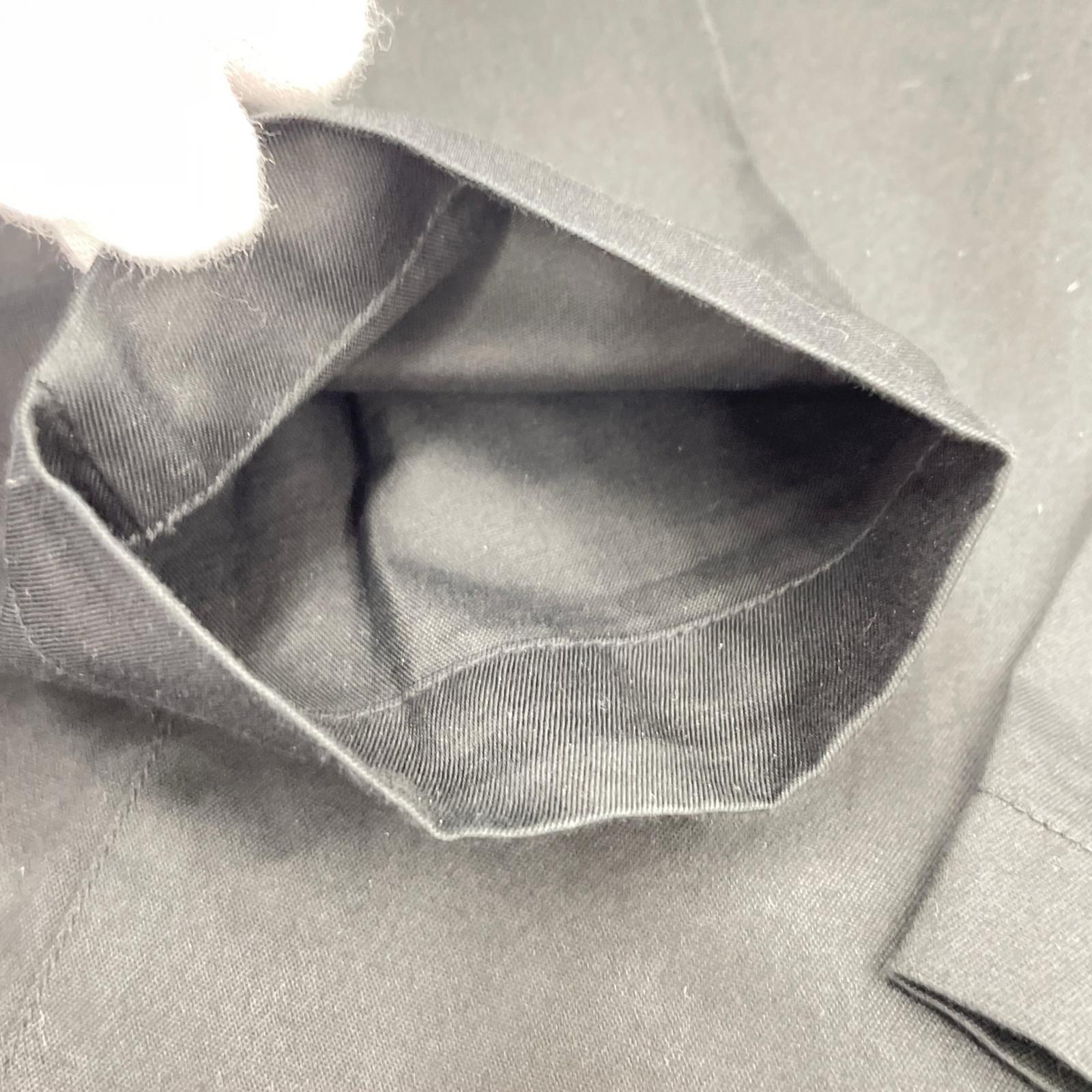 長袖シャツ NONNOTTE Draping Shirt Type C SIZE3 3 ブラック