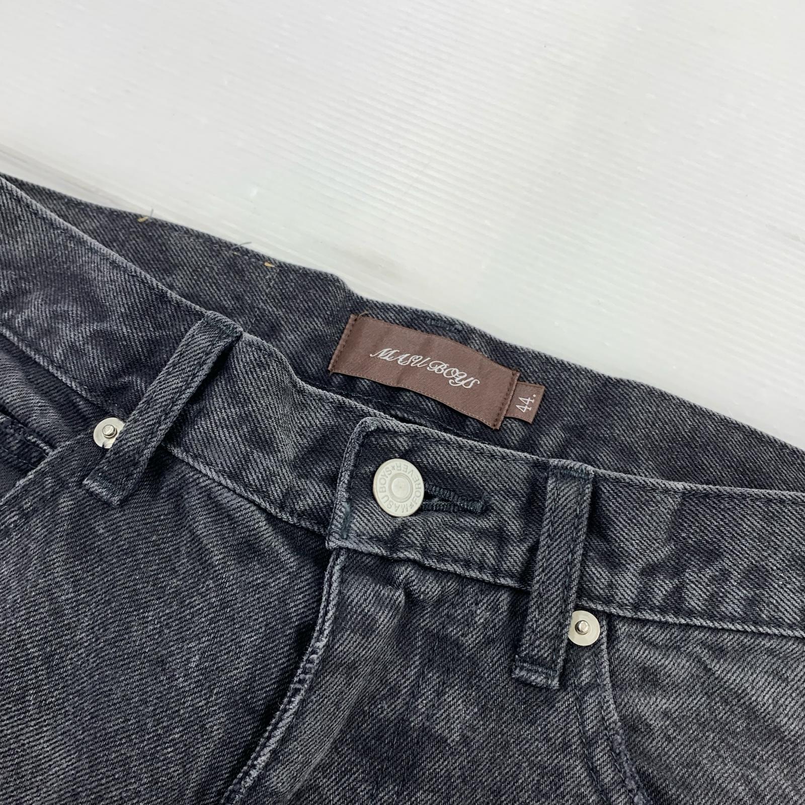 デニムパンツ MB BAGGY JEANS (44) 44 ブラック