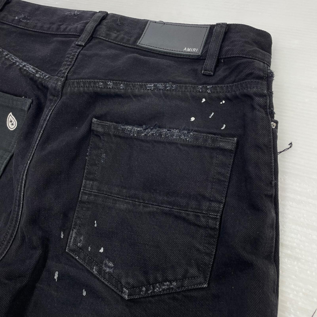 ショートパンツ Art Patch Denim Shorts (29) 29 ブラック