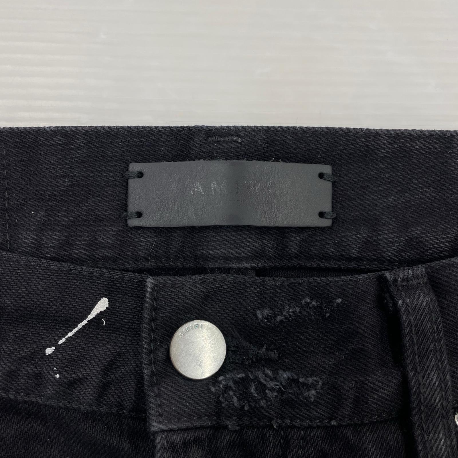 ショートパンツ Art Patch Denim Shorts (29) 29 ブラック