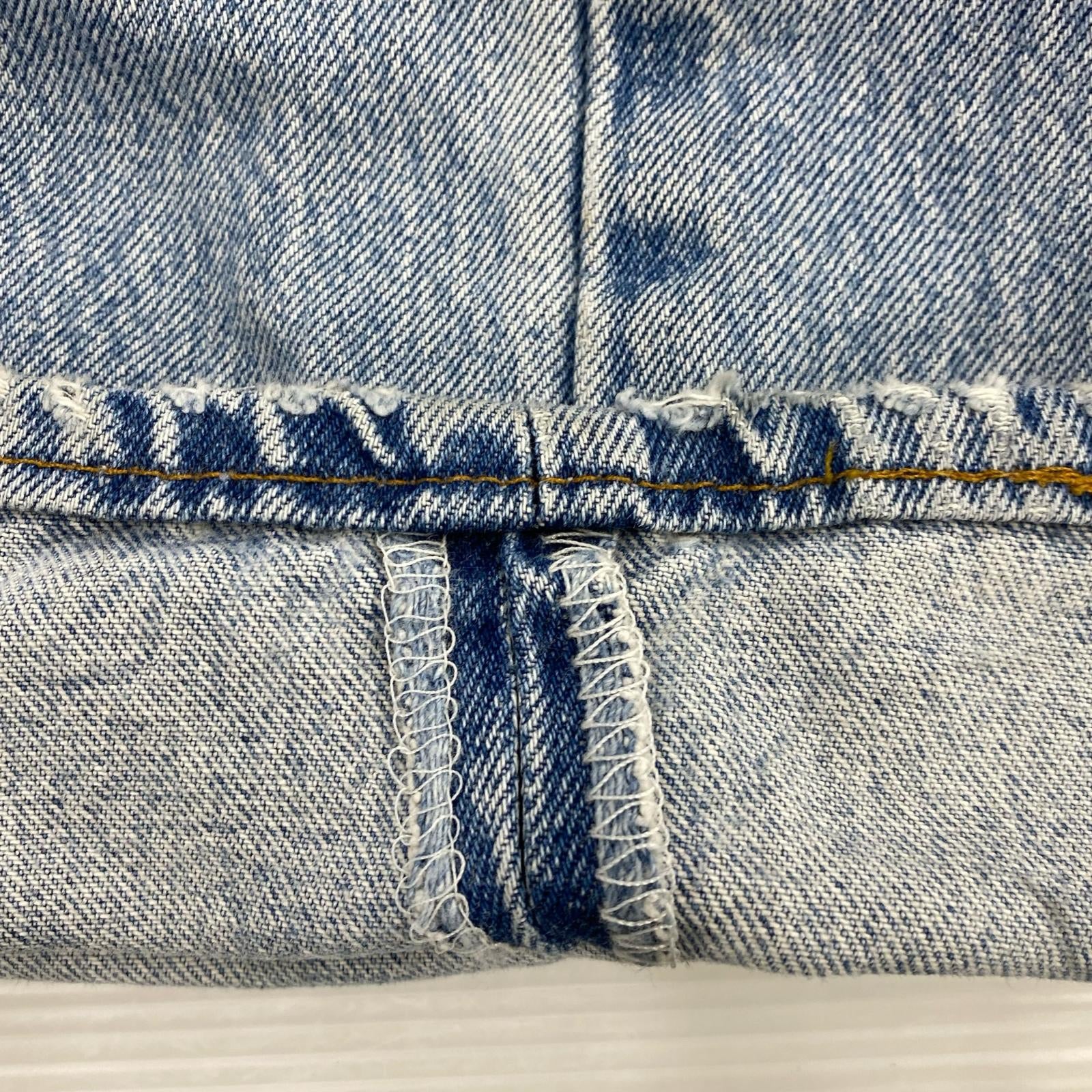 デニムパンツ ダメージデニム S