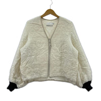 ブルゾン Jacquard Quilt Blouson-0 0 ホワイト
