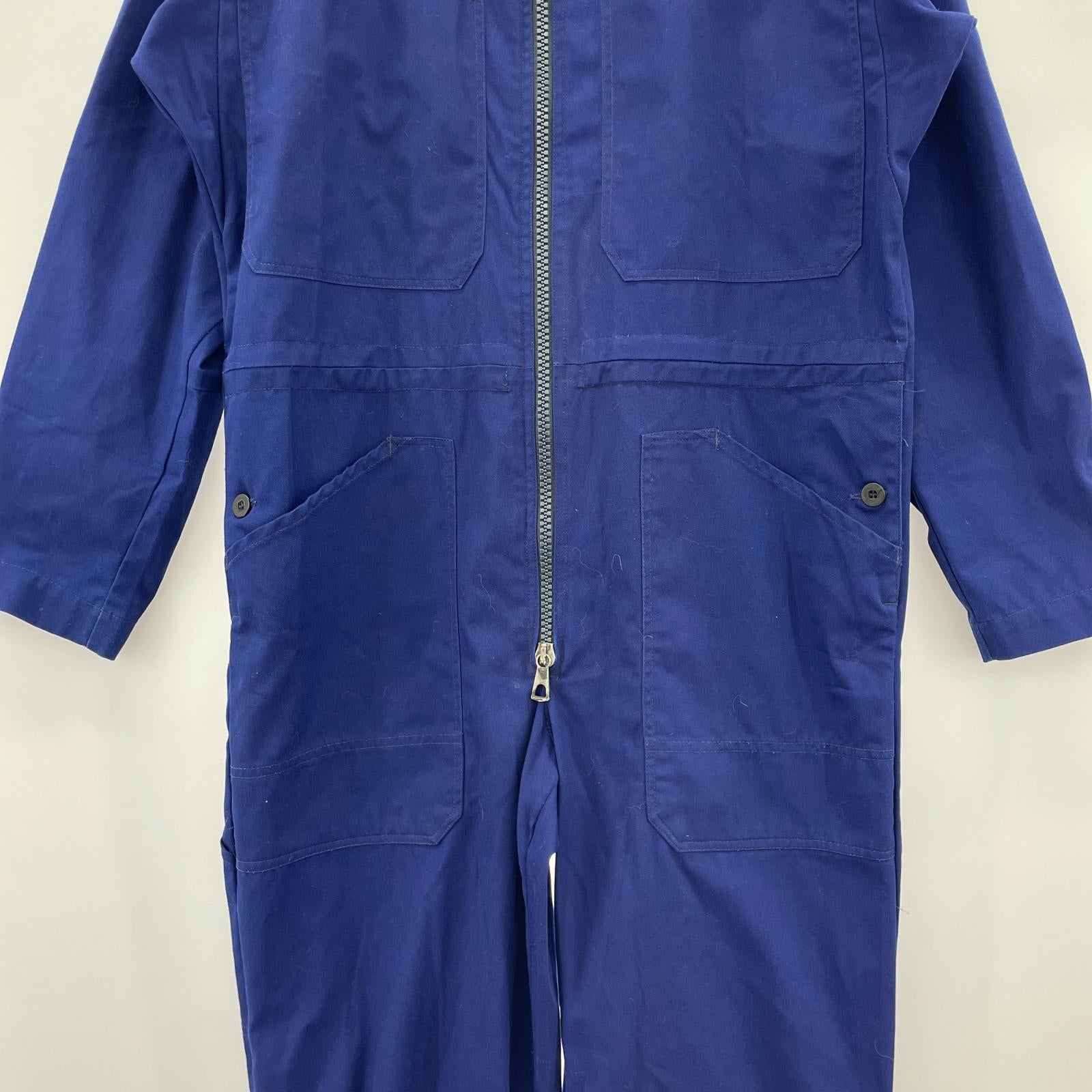 オーバーオール MILITARY/90s/スウェーデン軍/ジャンプスーツ ブルー