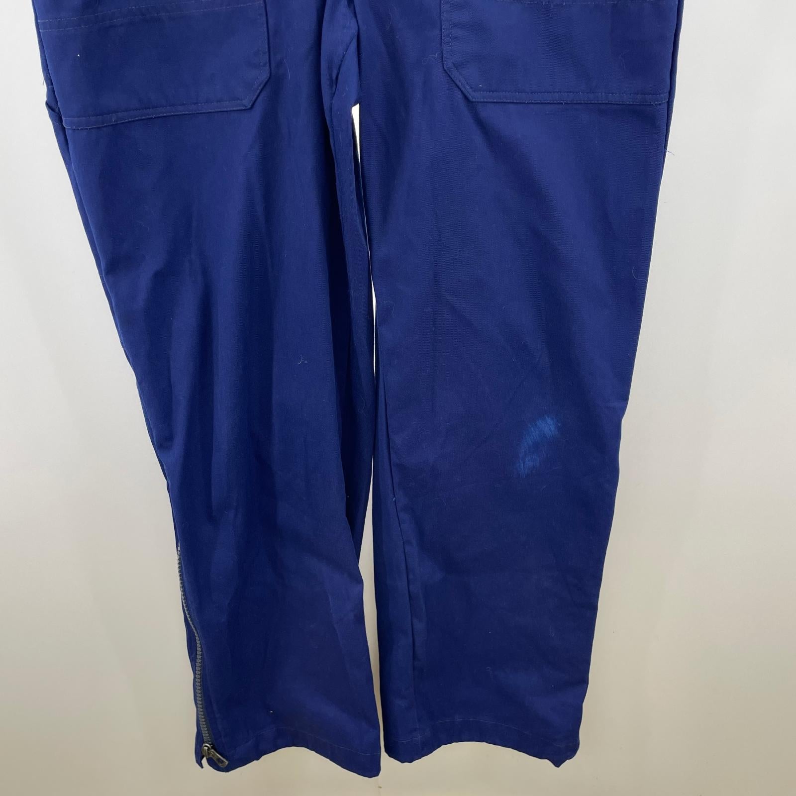 オーバーオール MILITARY/90s/スウェーデン軍/ジャンプスーツ ブルー