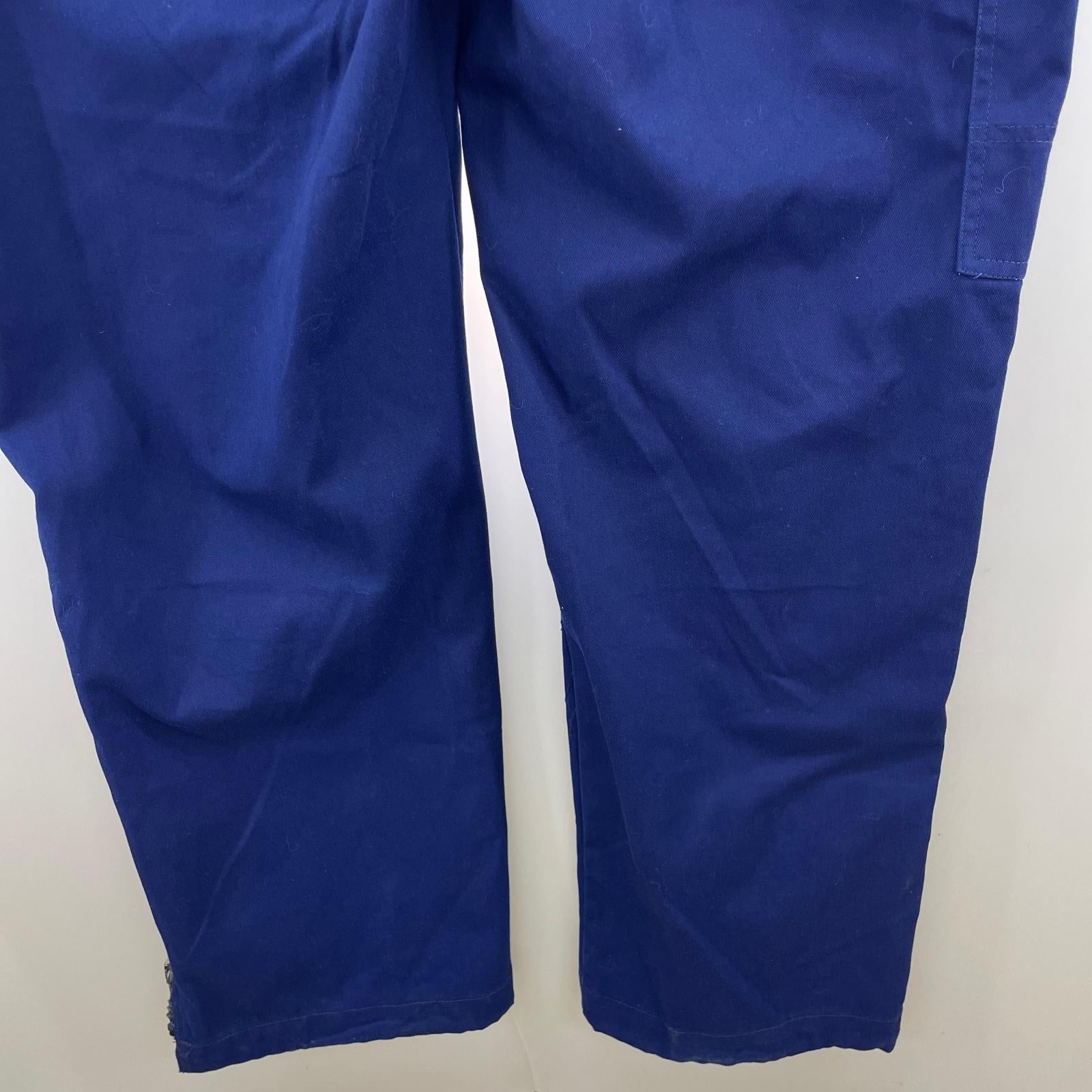 オーバーオール MILITARY/90s/スウェーデン軍/ジャンプスーツ ブルー