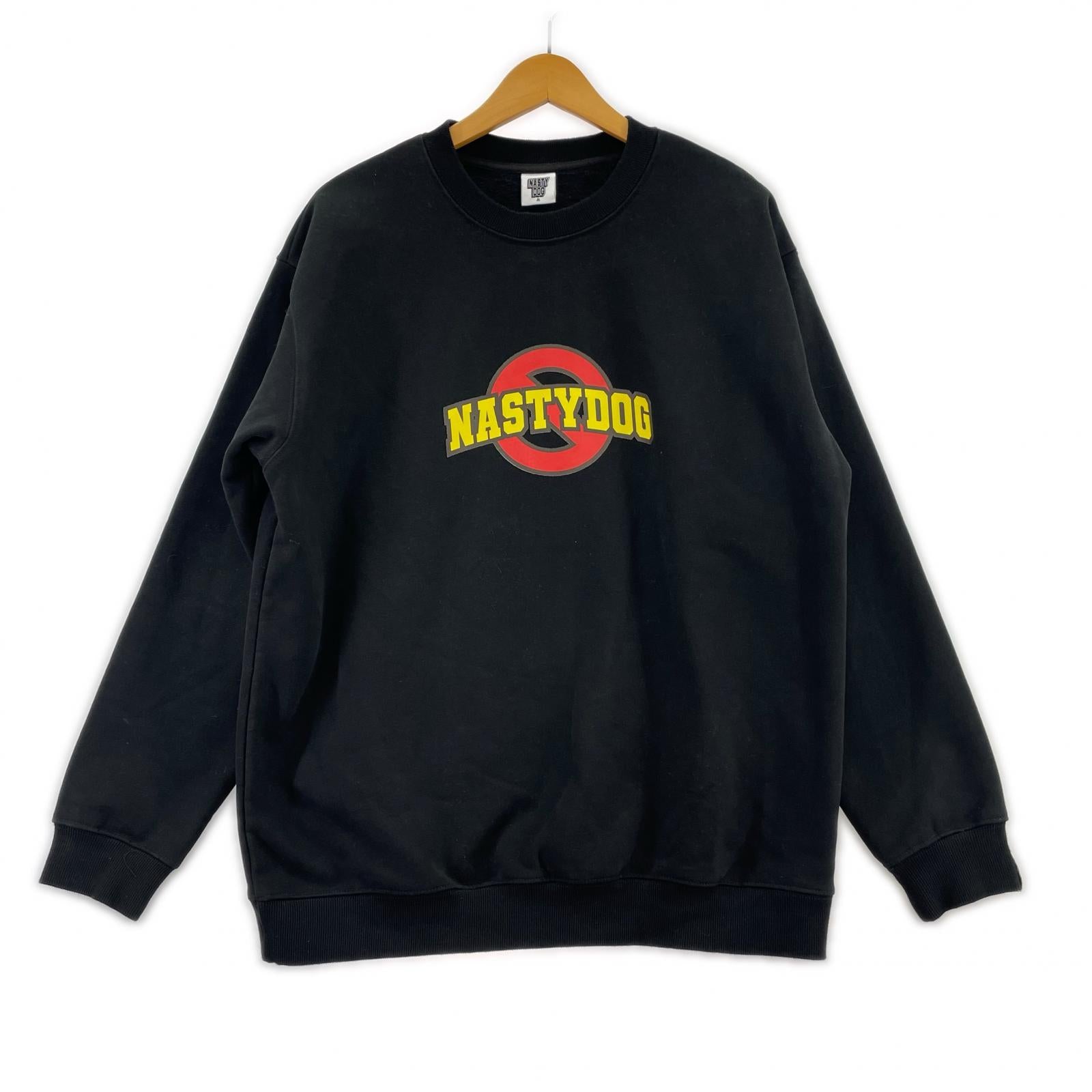 スウェット NASTY DOG/SWEATSHIRT/M/BLK M ブラック