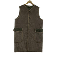長袖シャツ Silk-Loft Quilting Long Gilet フリー ブラウン