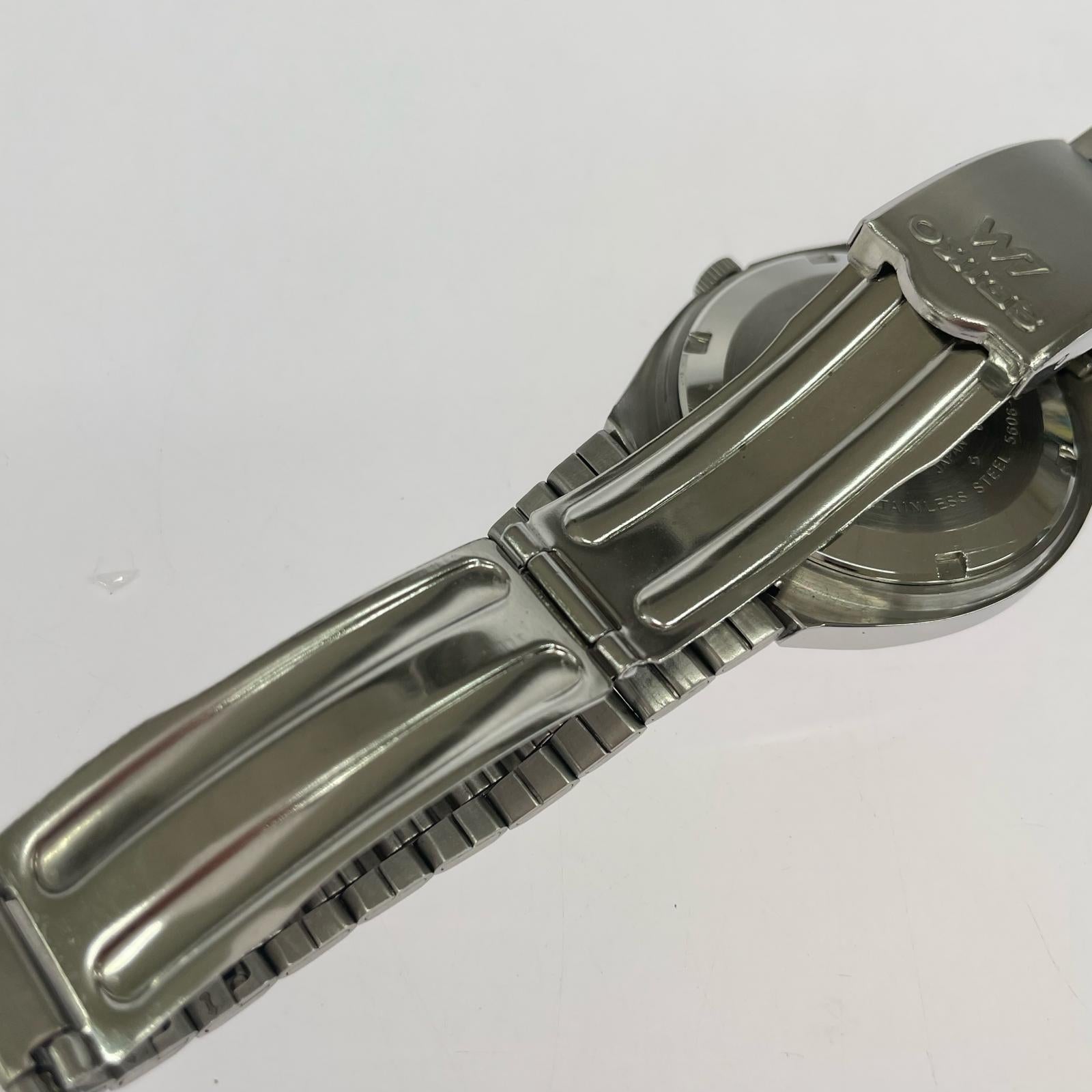 腕時計 SEIKO VINTAGE 5606-7340 LM Lord Matic ブルーグラデーションダイヤル 腕時計 AT シルバー