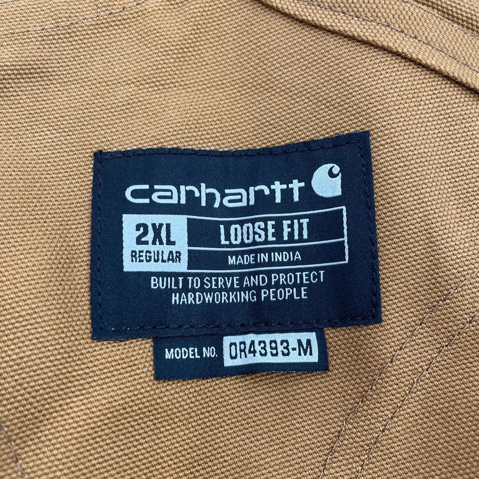 オーバーオール LOOSE FIT 2XL ブラウン ブラウン