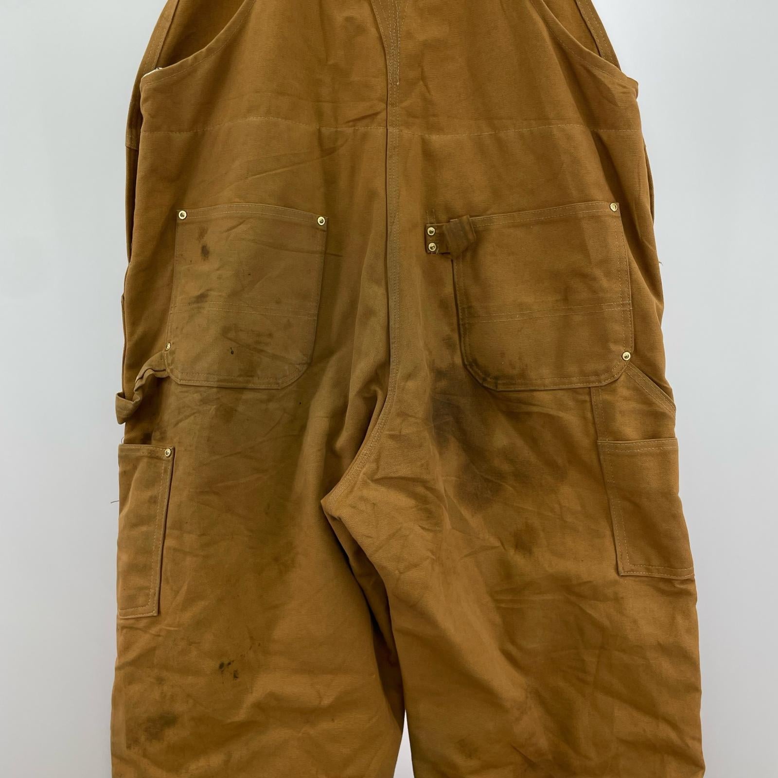 オーバーオール USA製 40×36 ベージュ