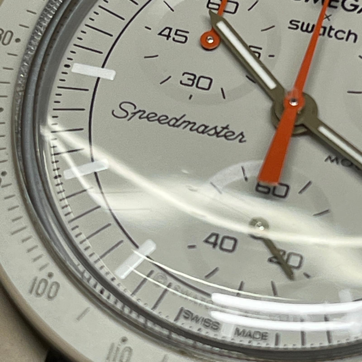 OMEGA×Swatch/ムーンスウォッチミッショントゥジュピター S033C100 OMEGA × SWATCH/オメガ×スウィッチ 腕時計