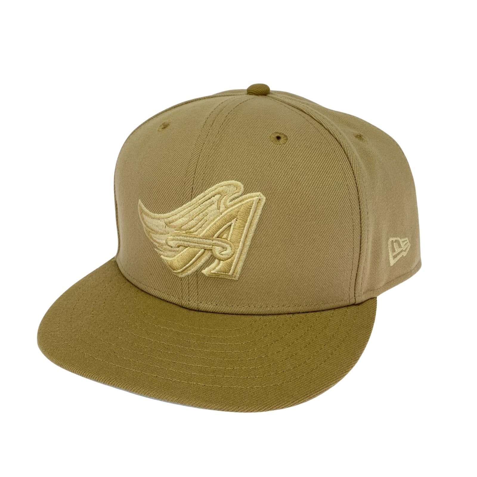 キャップ 59FIFTY アナハイムエンゼルス ベージュ