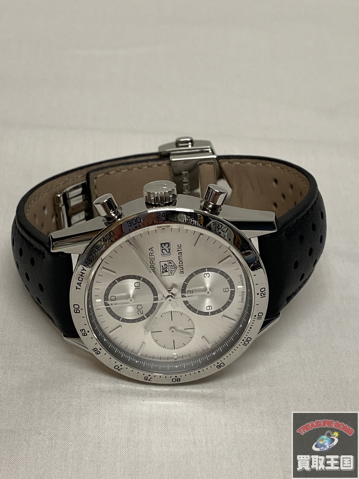 TAG Heuer/カレラ クロノグラフデイト/CV2017-2/仕上済 CV2017-2 腕時計