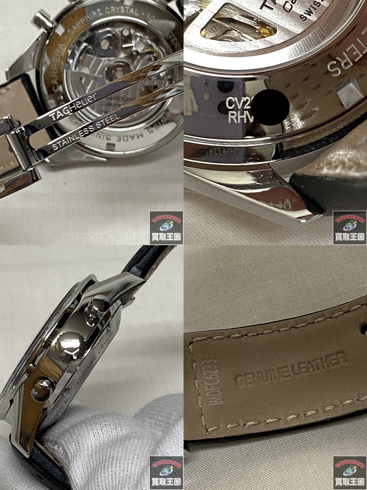 TAG Heuer/カレラ クロノグラフデイト/CV2017-2/仕上済 CV2017-2 腕時計
